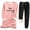 a-black, variant on Women's Plus Size Sweat Suits 2 Piece Set Long Sleeve Pullover and Drawstring Pants with Pockets Winter Casual Wear