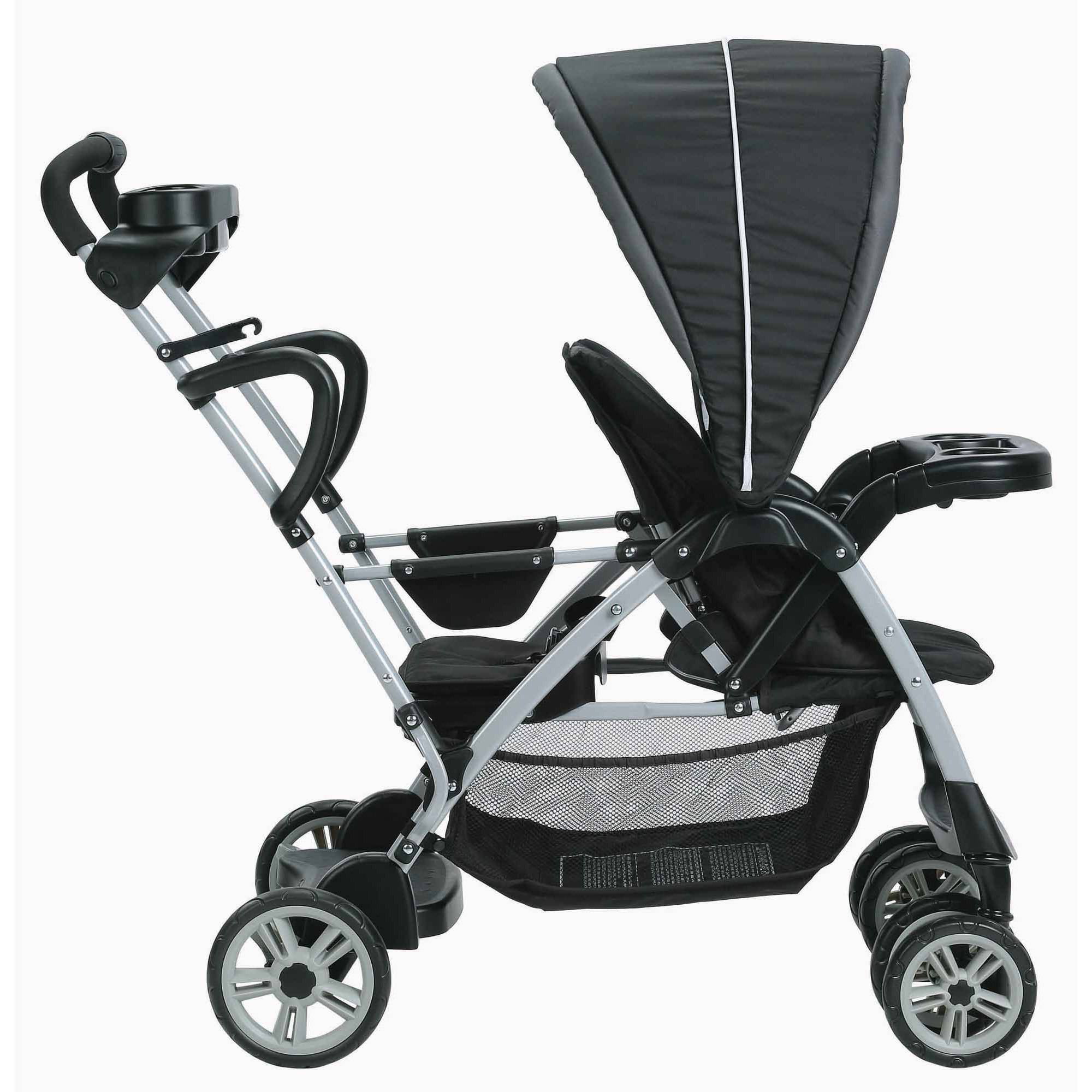 Graco Roomfor2 Click Connect Stand and Ride Stroller Gotham 1 