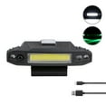 thumbnail image 3 of Fishing Camping USB Rechargeable Sensor COB LED Clip on Cap Hat Head Light Lamp, 3 of 10