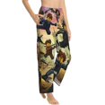 thumbnail image 2 of Cartoon Ninjago Women's Pajama Pants Lounge Daily Novelty Cozy Sleep Bottoms Pants Sleepwear With Pockets, 2 of 8