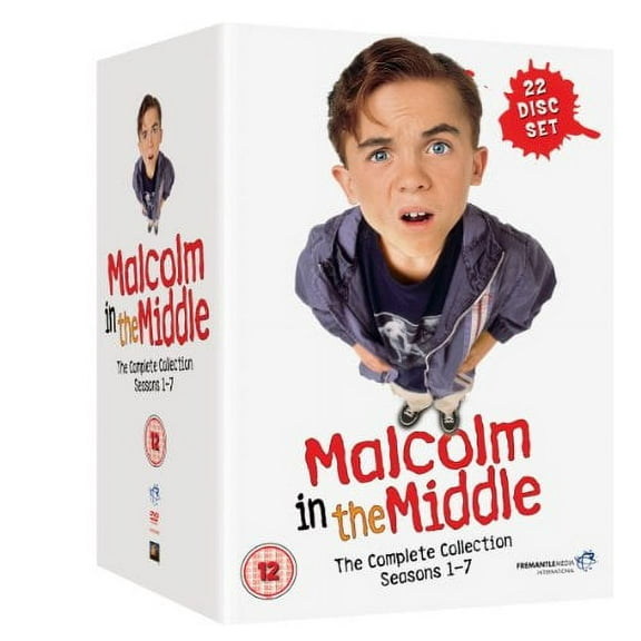 Malcolm in the Middle - Complete Collection (Seasons 1-7) - 22-DVD Box Set ( Malcolm in the Middle - Seasons One to Seven ) [ NON-USA FORMAT, PAL, Reg.2 Import - United Kingdom ]