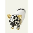 thumbnail image 5 of MACKENZIE CHILDS Courtly Check Pig Paper Towel Holder, 5 of 5