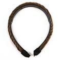 thumbnail image 2 of SEGO Braided Headband With Teeth Hair Hoop Braid Headband Fishtail Braids Hairband With Tooth Synthetic Fish Tail Hair Band Plaited Hairband Women Headband Hairpiece For Girl, 2 of 7