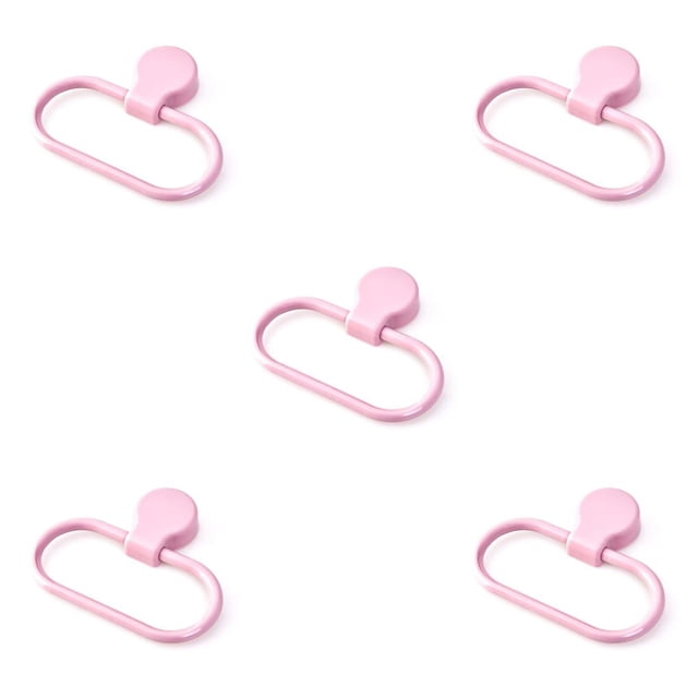 Yuarrent Wall Mounted Towel Rack Waterproof Kitchen Office Washroom Washcloth Free Storage Hanging Ring Household Punch Holder Type8 NO8