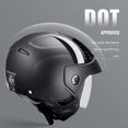 thumbnail image 3 of VEVOR Casque de Motocross 3/4 Face avec Communication Bluetooth, 3 of 9