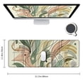 thumbnail image 2 of Mouse Pad, Mouse Pad, Premium-Textured Square Mouse Mat Waterproof Non-Slip Rubber Base Computer Mousepad for Office Laptop Desk, Leaves, 2 of 6
