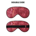 thumbnail image 2 of Disketp Abstract Red Marble Print Sleep Mask-Eye Mask for Sleeping,Comfortable & Super Soft Eye Mask with Adjustable Strap,Travel Eye Mask, 2 of 7