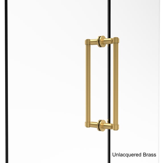 Allied Brass Contemporary 12-inch Back-to-back Shower Door Pull