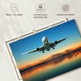 thumbnail image 6 of Elephant Stock First Flight Airplane Wall Art - Horizontal Canvas Wall Art - Living Room Wall Decor - Transportation Canvas - Blue And Orange Decor - 24" x 16", 6 of 8
