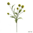thumbnail image 5 of Faux Silk Artificial Flower Pompom Stem 28" Tall, 5 of 5