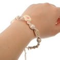 thumbnail image 3 of Woven Shell Bracelet Bracelets for Teen Girls Beach Gifts Anklet Summer Jewlery Mother's Seashell Miss, 3 of 6