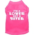 thumbnail image 6 of Pet Dog  Cat Shirt Screen Printed, "I'm A Lover, Not A Biter", 6 of 10