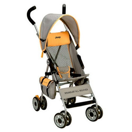 Jeep - Wrangler Sport All-Weather Stroller, Orange