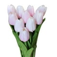 thumbnail image 2 of D-GROEE 10Pcs/Set Artificial Tulips Flowers Real Touch Arrangement Bouquet for Home Room Office Party Wedding Decoration, Excellent Gift Idea for Mothers Day, 2 of 7