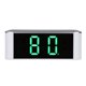 thumbnail image 1 of Reloj digital Pantalla LED de temperatura Snooze Home Reloj electrónico Espejo Mesa Termómetro de escritorio sidaley HA3257-03B, 1 of 6