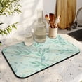 thumbnail image 3 of Absorbent Diatom Mud Coffee Drying Mat, Extra Large 19.5x12in Attractive Decorative Pattern, Excellent for Dish Draining, Reusable, Coffee Mat Washable & Great Kitchen Counter, 3 of 7