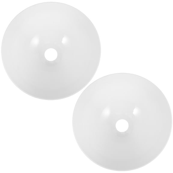 MLINS 2pcs Mushroom Lamp Shade Plastic Globe Dome Replacement Plastic Bowl Lampshade Light Fixture Cover for Pendant Fan Light Wall Sconce Chandelier Lamp