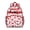 Red-6, variant on Cartoon Puppy Pattern Backpack Funny Dog Illustration with Abstract Artistic Elements for Students