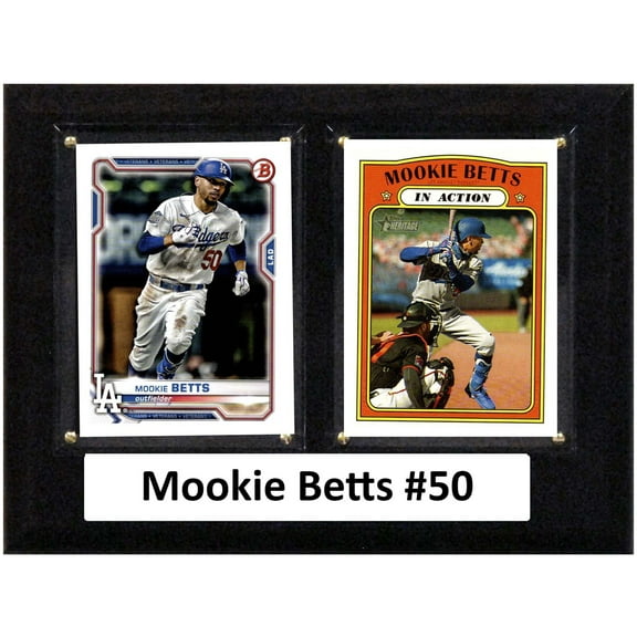 Mookie Betts Los Angeles Dodgers 6'' x 8'' Plaque