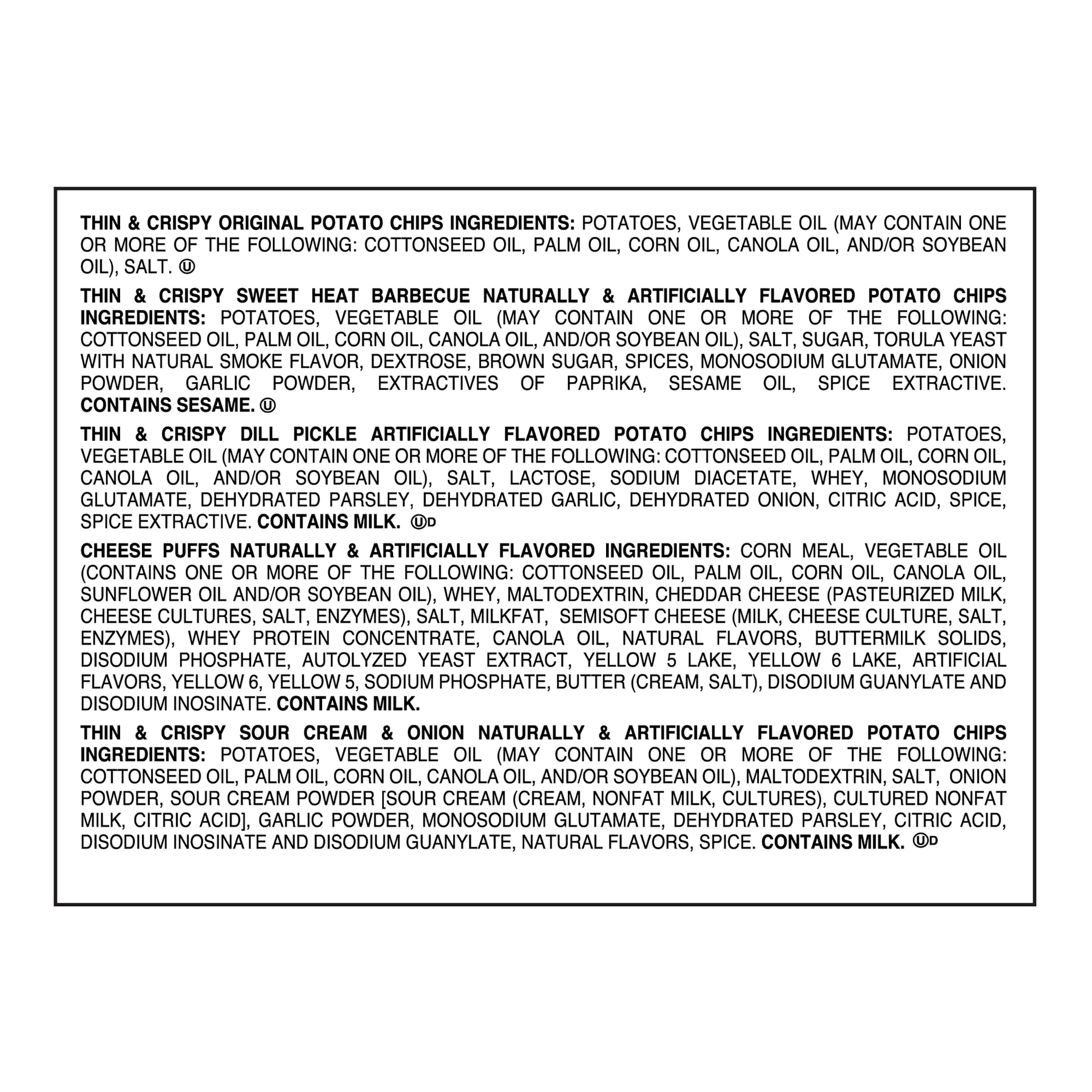 Golden Flake Classic Mix Snack Sack, Variety Pack, 1 oz, 18 Count