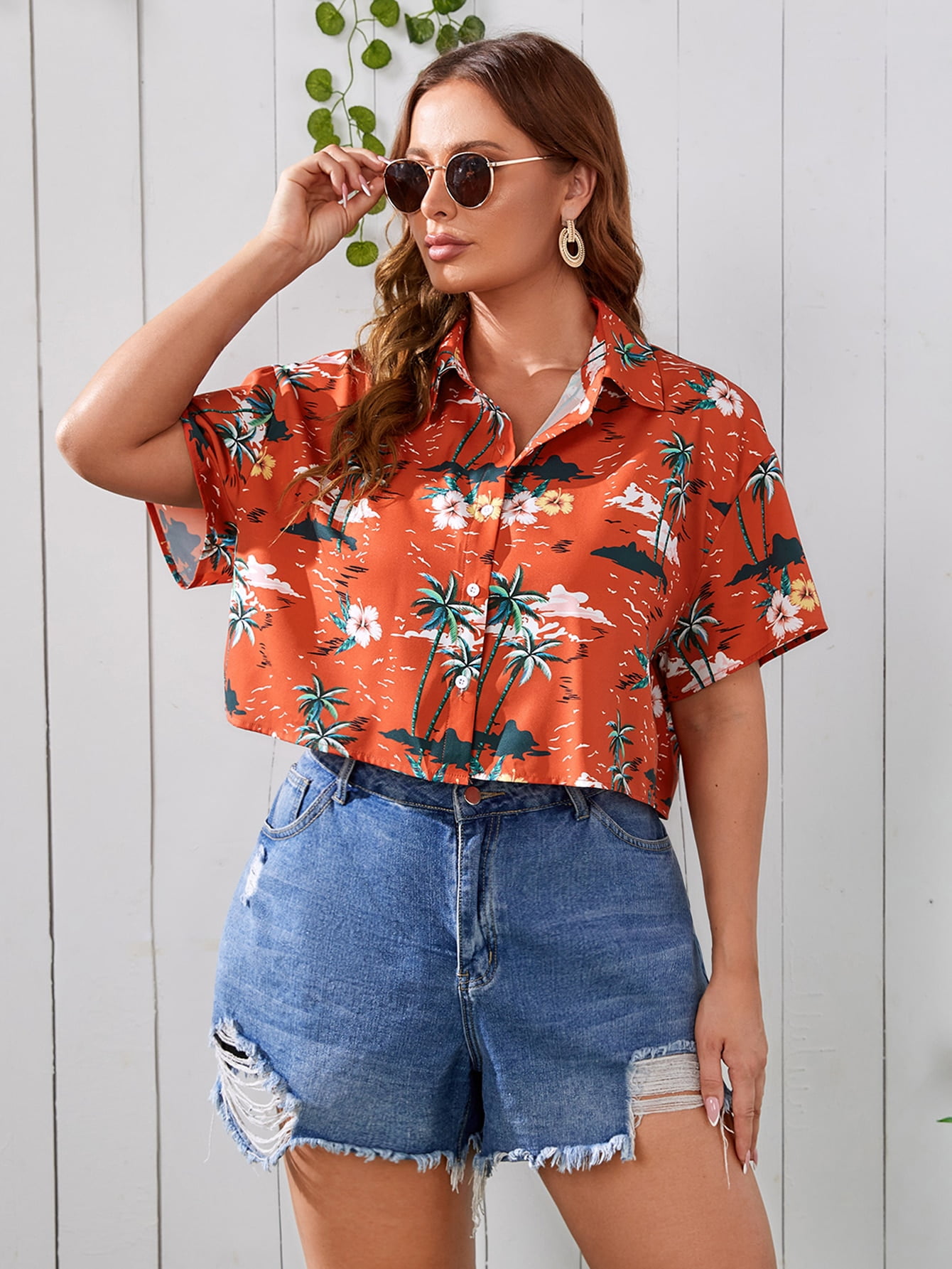 Single Breasted Blouse 2XL(16 