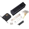 thumbnail image 2 of Door Lock, Front Door Lock Door Lock Latch, Durable For Sliding Door Closet, 2 of 8