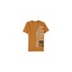 thumbnail image 1 of Camiseta gráfica con logotipo vertical desgastado Aeropostale para hombre naranja pequeña, 1 of 1