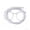Clear, variant on Round Eyeglass Plastic Silly Straw Glasses, Reusable Fun Loop Drinking Straw Eye Glasses, Novelty Eyeglasses Straw For Party Annual Meeting Parties Birthday (5 Colors) 1pcs