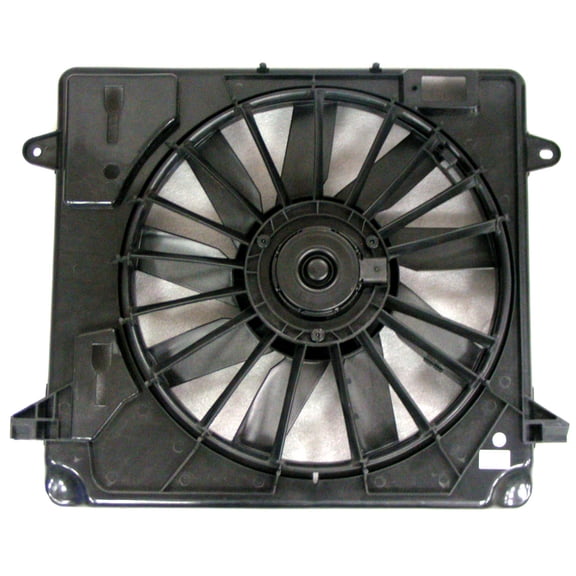 Agility Auto Parts 6022111 Dual Radiator and Condenser Fan Assembly for Jeep Specific Models