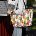 thumbnail image 7 of Honeii Hawaiian Pineappl for Tote Bag with Adjustable Strap,Beach Bag, Waterproof Sandproof Beach Tote Bag, Large Capacity Foldable Beach Bags, 7 of 7