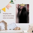 thumbnail image 5 of FMSHPON Halloween Spooky Woman Black Clipboard Hardboard Wood Nursing Clip Board and Pull for Standard A4 Letter 13x9 inches, 5 of 5