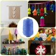 thumbnail image 1 of Hilo compuesto de seda de hielo ligero (ovillo de 200 g) | Hilo de crochet suave y duradero para tejer a mano | Hilo hueco transpirable para sombreros, cojines, bufandas, suéteres, bolsos y, 1 of 4