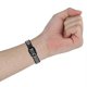 thumbnail image 4 of Correa de repuesto nueva Yashi para reloj Samsung Galaxy Fit 2 SM-R220 de silicona negro y gris, 4 of 5