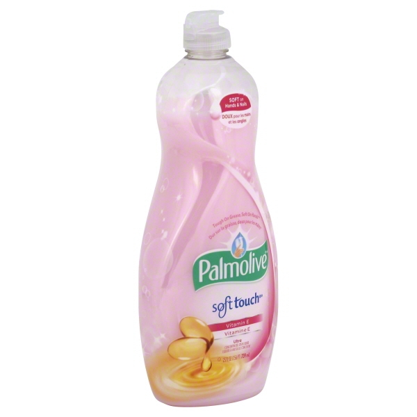 Ultra Palmolive Soft Touch Dish Liquid With Vitamin E, 25 oz Walmart