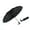 Black, variant on Windproof automatic folding umbrella, portable and compact, essential for travel and commuting, sunscreen automatic umbrella