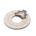 thumbnail image 1 of Wooden Melody Tool, Musical Educational Rotating Circle of Fifths, Wooden Wheel for Musicians, Composers, 1 of 3