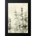 thumbnail image 2 of Caroline, Emma 11x14 Black Modern Framed Museum Art Print Titled - Foggy Pine Forest I, 2 of 5