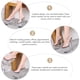 thumbnail image 3 of 1 par tren Transparent Vamp Tacones Super Tacones Lady Stiletto Sandles Sexy Summer Calzado, 3 of 5