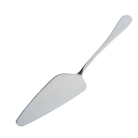 

rongweiwang Stainless Steel Serrated Edge Cake Server Blade Cutter Pastry spatulas Pie Pie Pizza Cake Shovel Kitchen Baking Pastry Spatulas