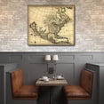 thumbnail image 3 of 16" x 20" Map of North America c1685 Vintage  Poster Wall Art, 3 of 4