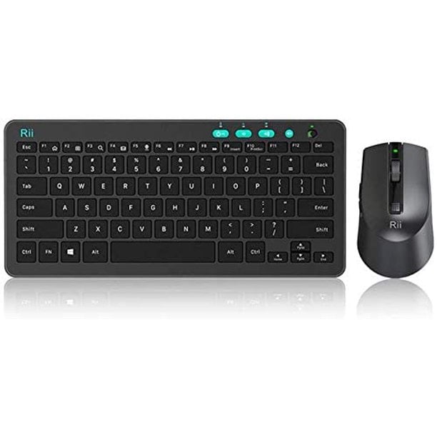 Rii Full-Size Slim Office Wireless Keyboard Mouse Kit USB Receiver for Computer/Desktop/PC/Laptop and Windows 10/8/7 Wireless Keyboard and Mouse Combo Rii Full-Size Slim Office Wireless Keyboard Mouse Kit USB Receiver for Computer/Desktop/PC/Laptop and Windows 10/8/7 Wireless Keyboard and Mouse Combo