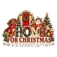 DIY Christmas Tabletop Diamond Art Kit, Standing Holiday Sign with ...