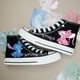 thumbnail image 3 of 2024 nuevos zapatos de lona de oso de fresa de punto de primavera y verano para niñas estudiantes lindos zapatos deportivos de oso tendencia de otoño, 3 of 5