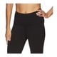 thumbnail image 4 of Pantalones deportivos de compresión Reebok Capri con costuras para mujer, negro, XS, 4 of 6