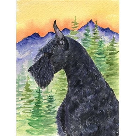Schnauzer Flag - Garden Size 11 x 15 in.
