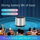 thumbnail image 2 of Altavoz Bluetooth Portátil, Mini Subwoofer Activo con Sonido Envolvente 3D, Carcasa Metálica y Micrófono para Exteriores. A, 2 of 5