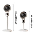 thumbnail image 2 of Standing Fan for Bedroom, 2026 Upgraded Whole Room Air Circulator, 90ft Airflow, 30dB Quiet DC Motor Cooling Device, 90° Oscillating Pedestal with Remote, 3 Speeds, USB, Adjustable Height for Home, 2 of 14