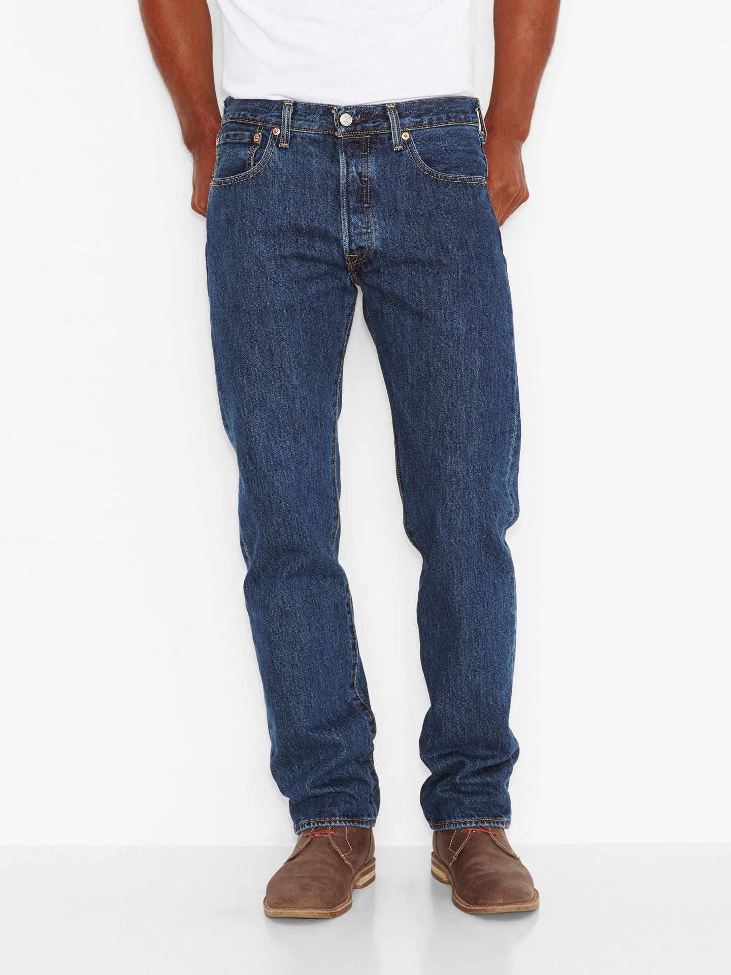 Levi's - Levi's 501 Men's Straight Leg Jean - Dark Stonewash, Dark ...