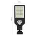 thumbnail image 1 of Lámpara de pared con energía solar COB LED de jardín al aire libre con sensor de movimiento PIR impermeable Likrtyny Para estrenar, 1 of 8