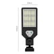 thumbnail image 1 of Lámpara de pared con energía solar Sensor de movimiento PIR a prueba de agua Luz de jardín al aire libre (B) Ehuebsd Para estrenar, 1 of 8
